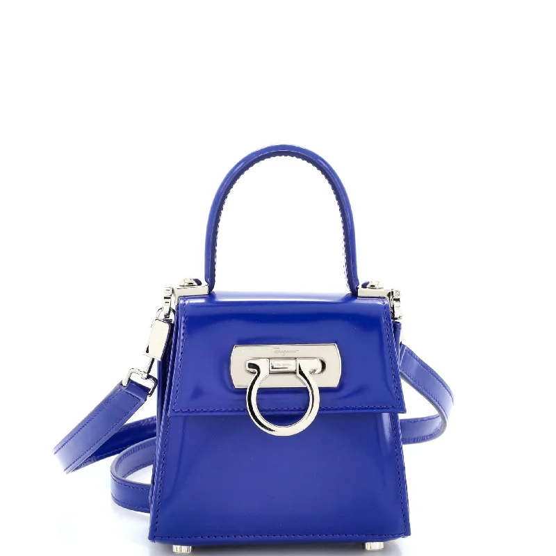 Stylish Bags With Discounts Iconic Top Handle Bag Leather XS