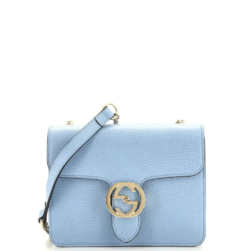 Inspired Bags For Luxury Fashion Lovers Interlocking Shoulder Bag Leather Small