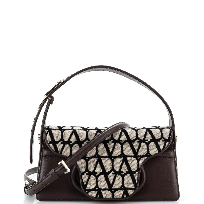 Halloween-Themed Le Grand Deuxieme Shoulder Bag Iconographe Canvas and Leather
