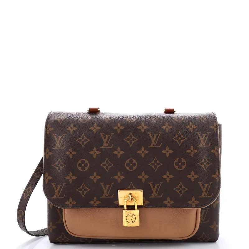 Active Lifestyles Marignan Handbag Monogram Canvas with Leather