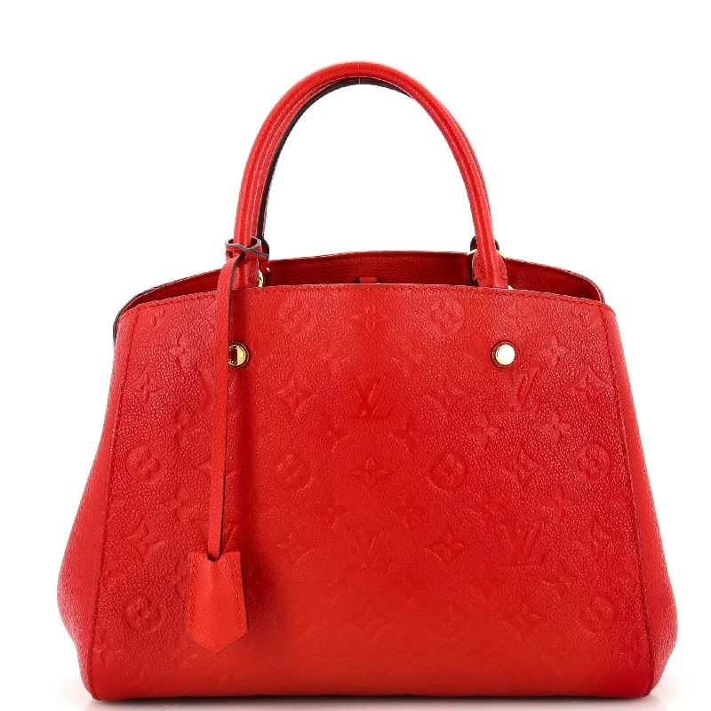 Eco-Friendly Bags With Promotions Montaigne Handbag Monogram Empreinte Leather MM