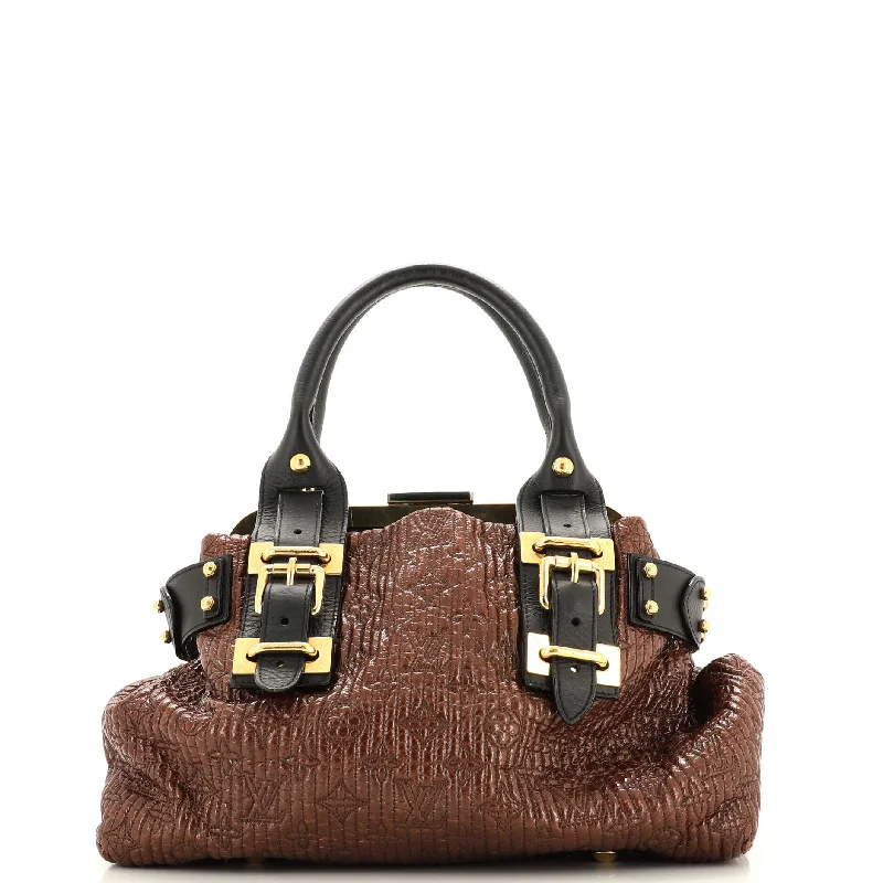 Flash Sale On Premium Bags Motard Biker Handbag Monogram Quilted Leather
