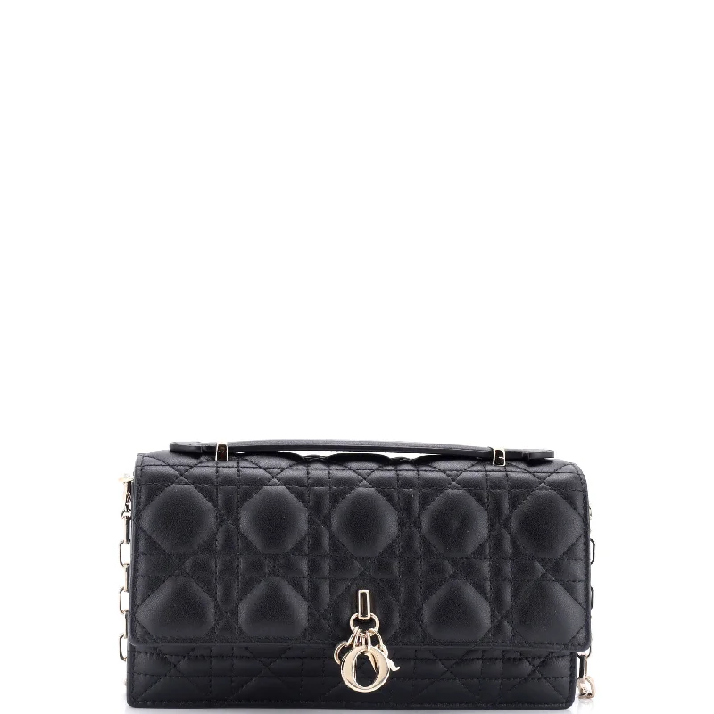 Tote Bag For Office Use My Dior Top Handle Flap Bag Cannage Quilt Lambskin Mini
