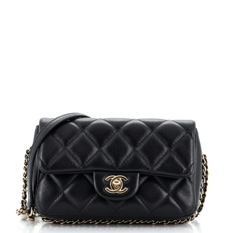 Urban Bags For City Life And Streetwear Fashion My Precious Pearls Chain Flap Bag Quilted Lambskin Small Urban Bags For City Life And Streetwear Fashion My Precious Pearls Chain Flap Bag Quilted Lambskin Small