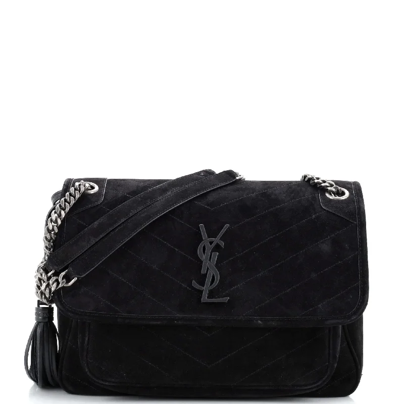 Tsa-Approved Bags For Hassle-Free Airport Security Niki Chain Flap Bag Matelasse Chevron Suede Medium Tsa-Approved Bags For Hassle-Free Airport Security Niki Chain Flap Bag Matelasse Chevron Suede Medium