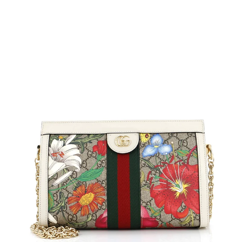 Inspired Bags For Timeless Elegance Ophidia Chain Shoulder Bag Flora GG Coated Canvas Small Inspired Bags For Timeless Elegance Ophidia Chain Shoulder Bag Flora GG Coated Canvas Small