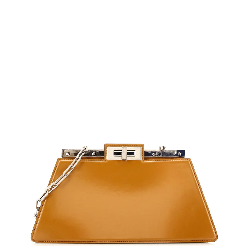 Minimalist Leather Bag For Modern Aesthetics Peekaboo Cut Bag Leather Medium