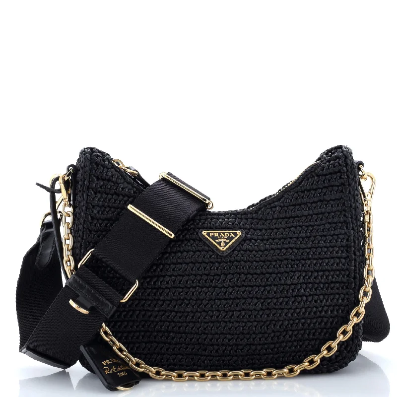 Tsa-Approved Bags For Hassle-Free Airport Security Re-Edition 2005 Shoulder Bag Raffia Small Tsa-Approved Bags For Hassle-Free Airport Security Re-Edition 2005 Shoulder Bag Raffia Small