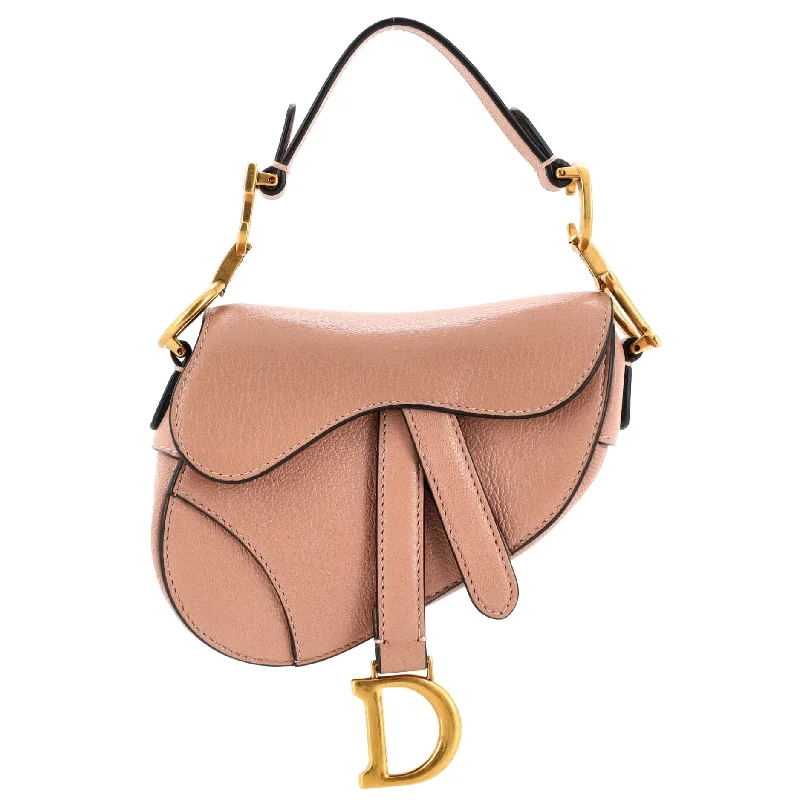Compact Bags For Minimalist Travelers Saddle Handbag Leather Micro