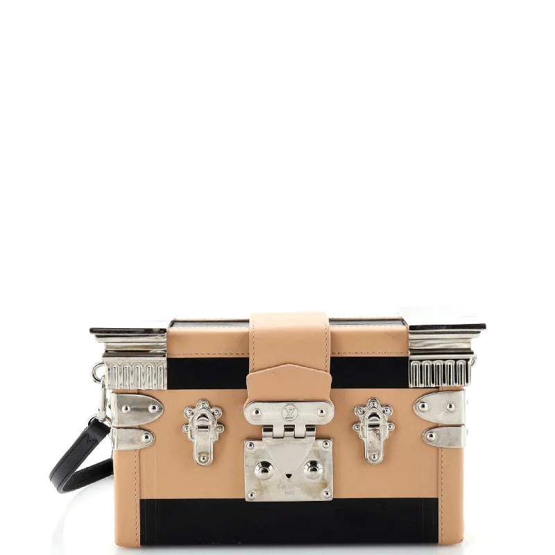 Designer Bags For Luxury Collectors Temple Petite Malle Handbag Leather
