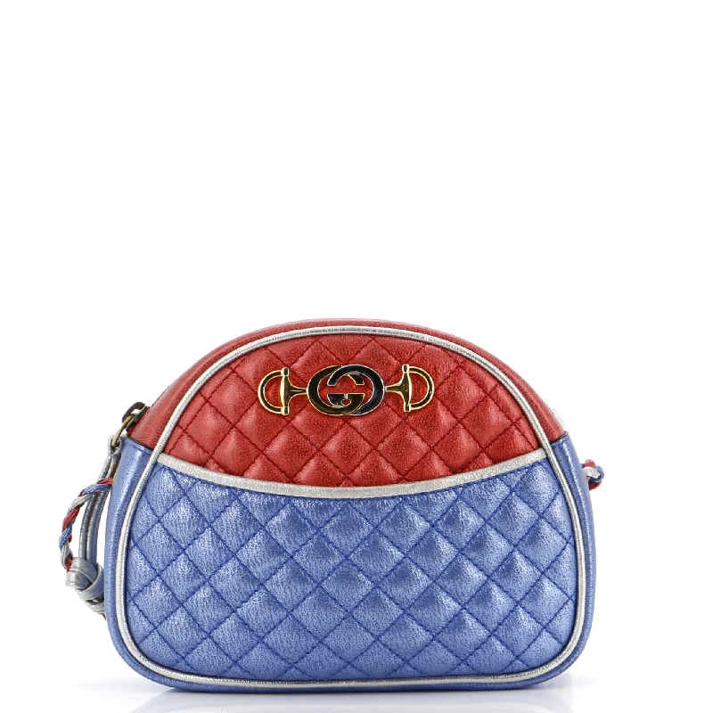 Genuine Bags On Clearance Sale Trapuntata Camera Shoulder Bag Quilted Laminated Leather Mini Genuine Bags On Clearance Sale Trapuntata Camera Shoulder Bag Quilted Laminated Leather Mini