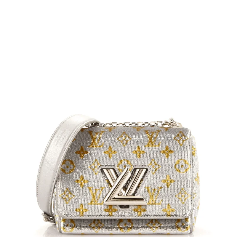 Bags For Minimalist And Functional Design Twist Handbag Monogram Sequins PM