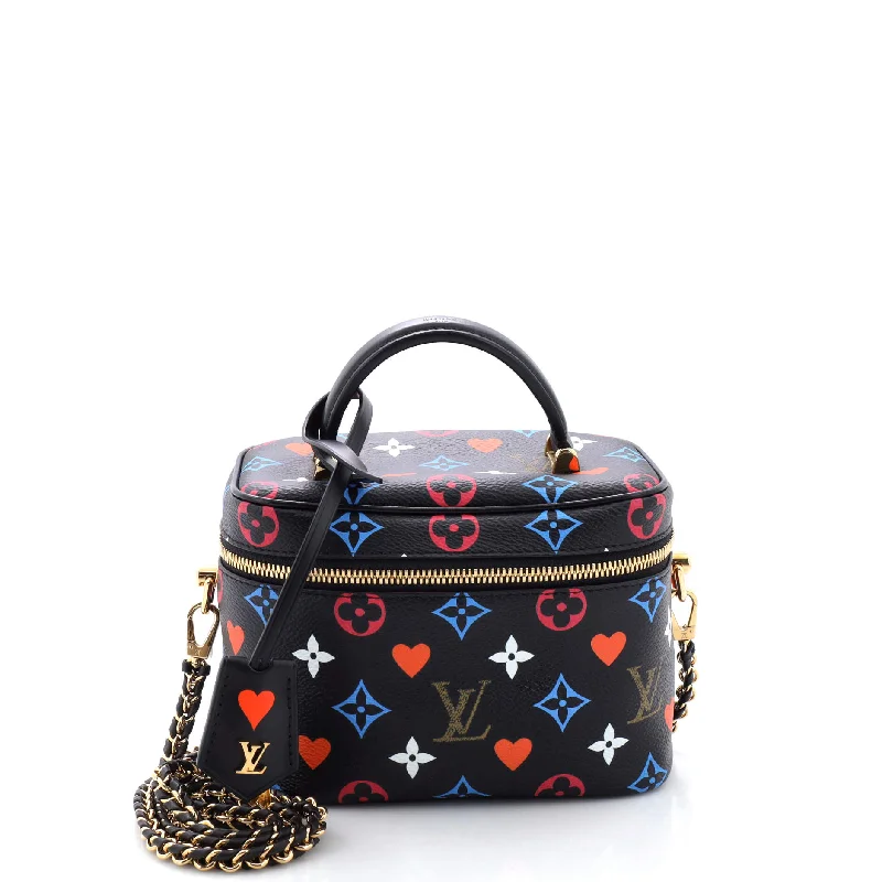 Stylish Bags For Fashion Bloggers Vanity Handbag Limited Edition Game On Multicolor Monogram PM