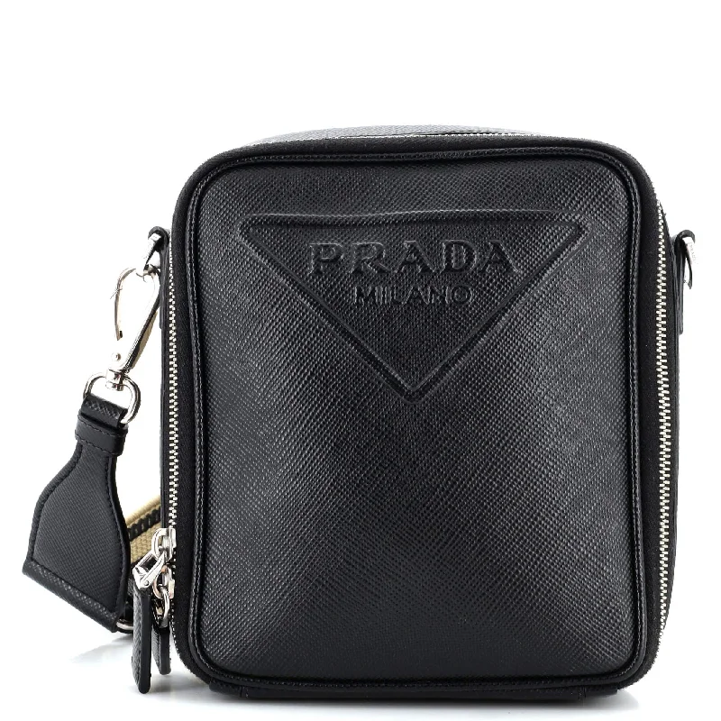 Limited-Time Offers On Trendy And Stylish Bags Vertical Zip Around Logo Shoulder Bag Saffiano Leather Limited-Time Offers On Trendy And Stylish Bags Vertical Zip Around Logo Shoulder Bag Saffiano Leather
